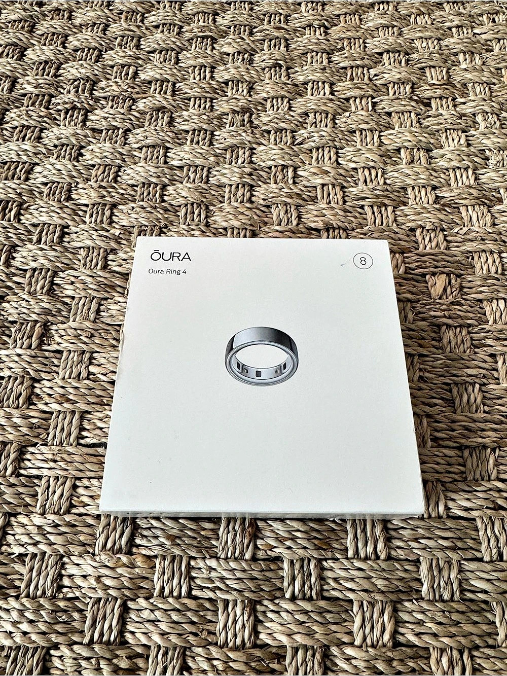 Oura Ring 4 – Size 8 - Silver